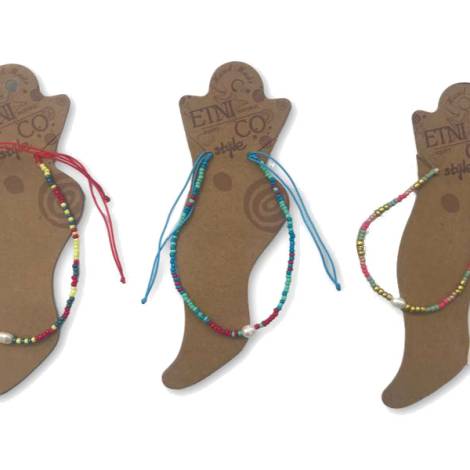 7333221 - Etnico anklet nat cuentas perla 7