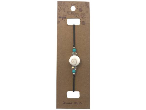 7333236 - Etnico pulsera nat caracola cuenta transparente
