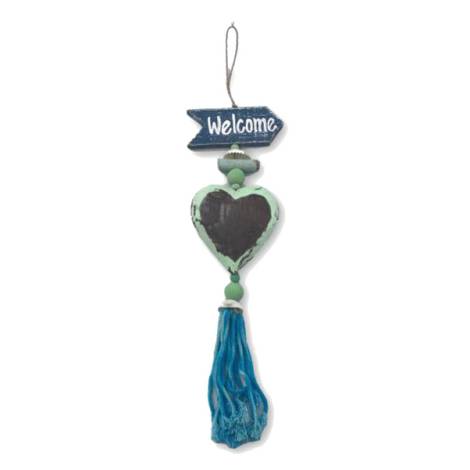 7333305 - Etnico handing top welcome corazon 10x40 cm