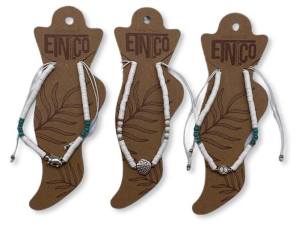 7333417 - Etnico anklet nat conchas 23-24