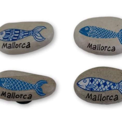 7333425 - Etnico iman mallorca piedra peces 113