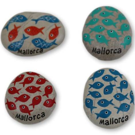 7333428 - Etnico iman mallorca piedra peces 151