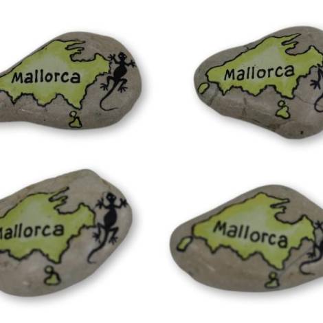 7333455 - Etnico iman piedra mallorca mapa gecko 43