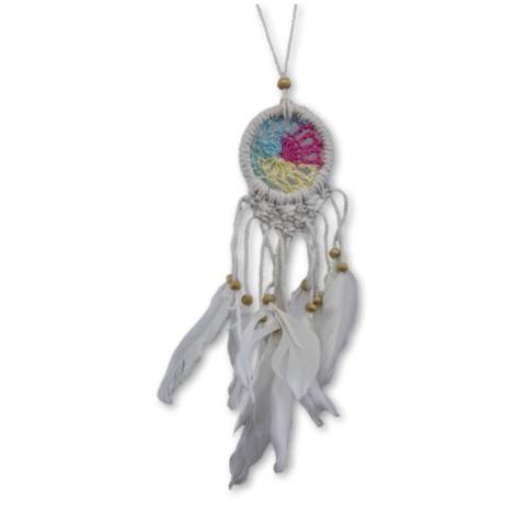7333503 - Etnico atrapasueños 6cm macrame n4