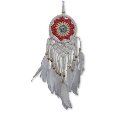 7333512 - Etnico atrapasueños 9cm macrame n1