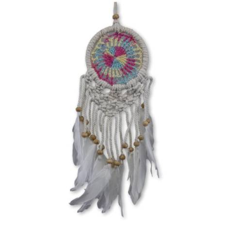 7333515 - Etnico atrapasueños 9cm macrame n4