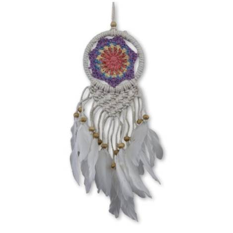 7333516 - Etnico atrapasueños 9cm macrame n5