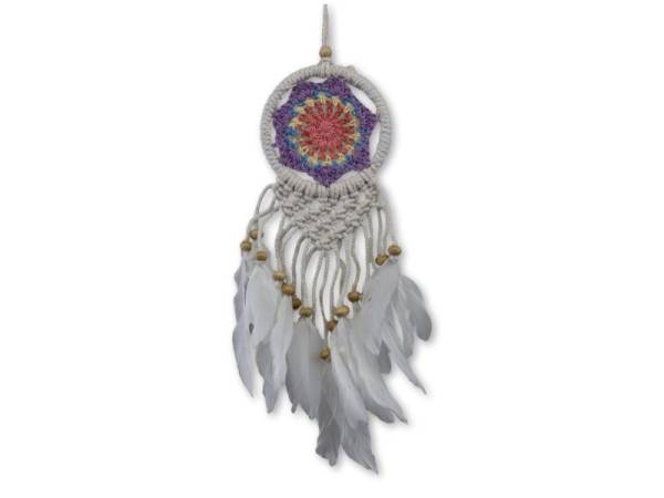 7333516 - Etnico atrapasueños 9cm macrame n5