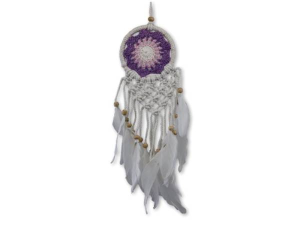 7333518 - Etnico atrapasueños 9cm macrame n7