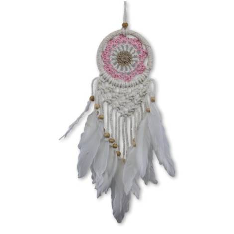 7333521 - Etnico atrapasueños 9cm macrame n10
