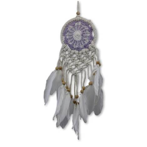 7333523 - Etnico atrapasueños 9cm macrame n12
