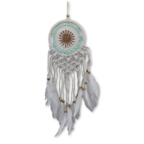 7333526 - Etnico atrapasueños 12cm macrame n3