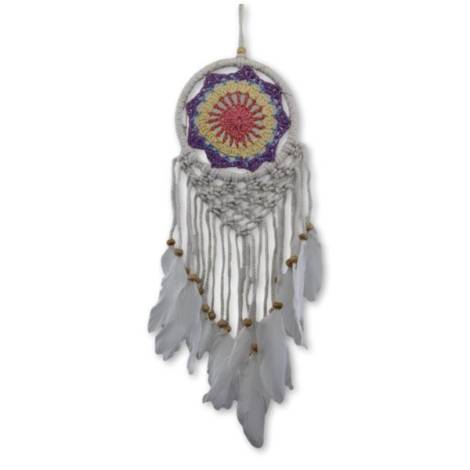 7333528 - Etnico atrapasueños 12cm macrame n5