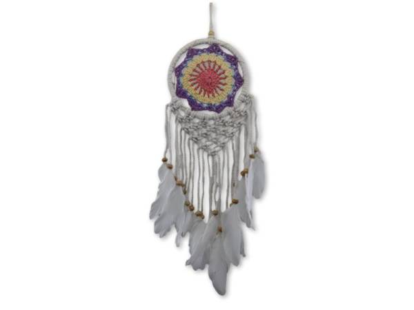 7333528 - Etnico atrapasueños 12cm macrame n5