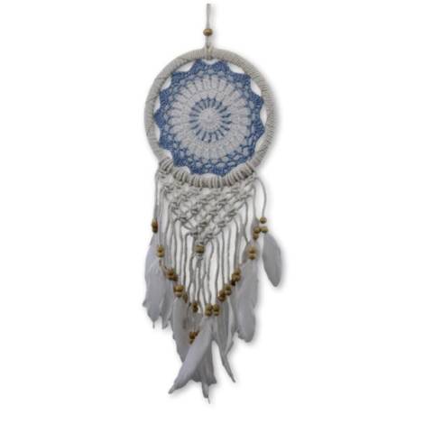 7333537 - Etnico atrapasueños 16cm macrame n2