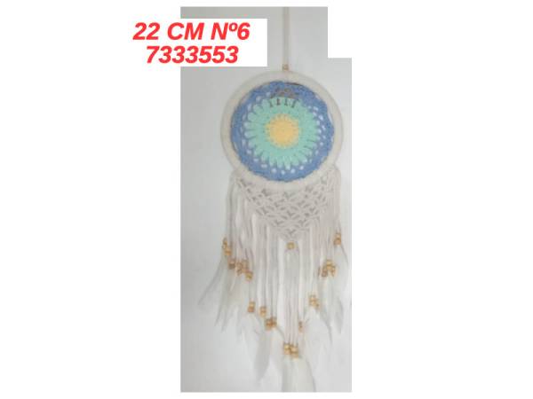 7333553 - Etnico atrapasueños 22cm macrame n6