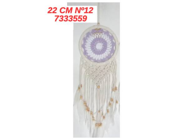 7333559 - Etnico atrapasueños 22cm macrame n12