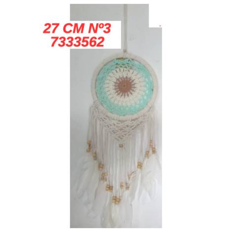 7333562 - Etnico atrapasueños 27cm macrame n3