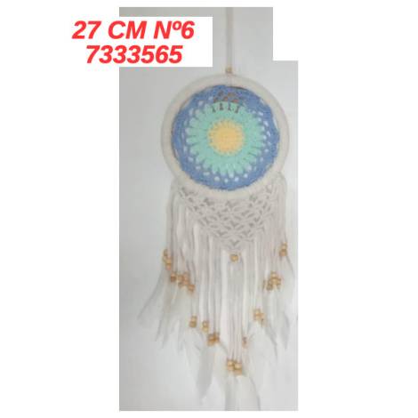 7333565 - Etnico atrapasueños 27cm macrame n6