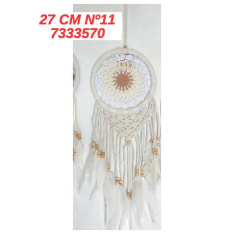 7333570 - Etnico atrapasueños 27cm macrame n11