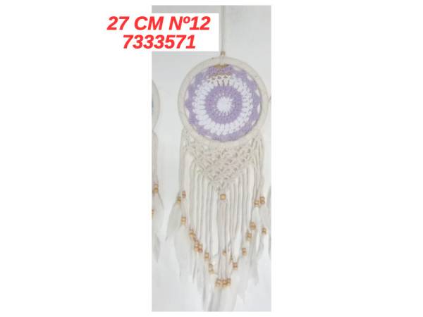 7333571 - Etnico atrapasueños 27cm macrame n12