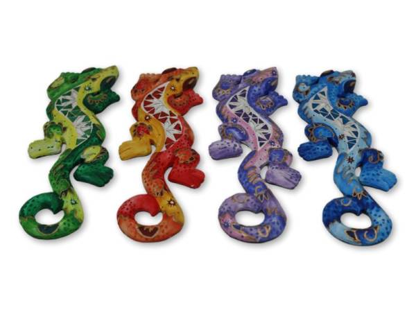 7333579 - Etnico gecko 30cm madera arte n18 gp
