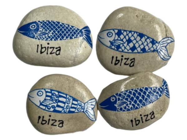 7333632 - Etnico iman piedra ibiza peces 113