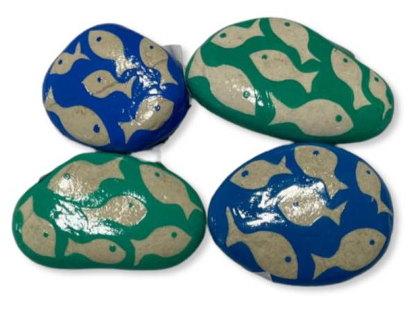 7333755 - Etnico iman piedra peces 017