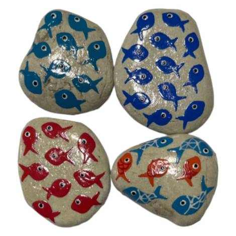 7333758 - Etnico iman piedra peces 151