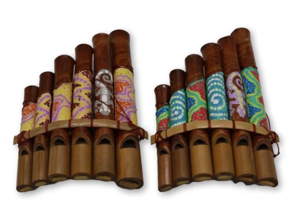 7333782 - Etnico armonica 6 tubos mutiara pintado