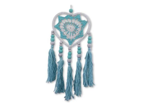 7333829 - Etnico atrapasueño 16 cm heart color 5 light blue