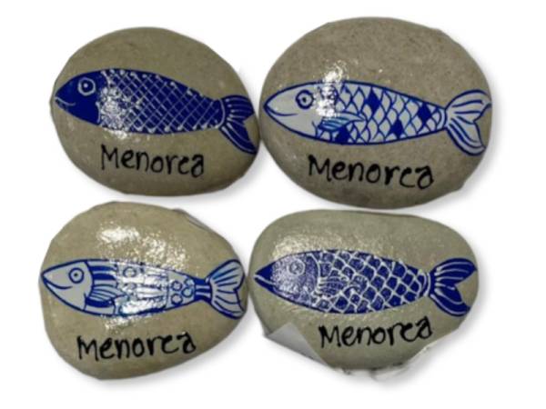 7333872 - Etnico iman menorca piedra peces 113