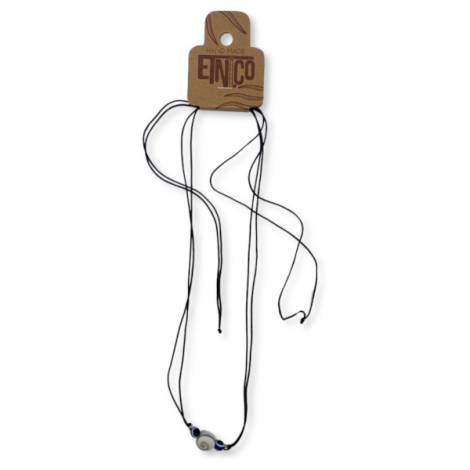 7333999 - Etnico necklace nat caracola cuenta azul