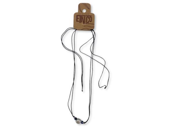 7333999 - Etnico necklace nat caracola cuenta azul