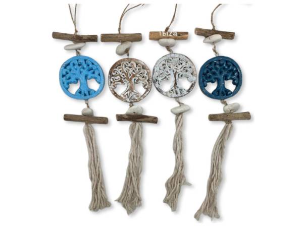 7334009 - Etnico Movil madera FOR arbol 40cm ibiza