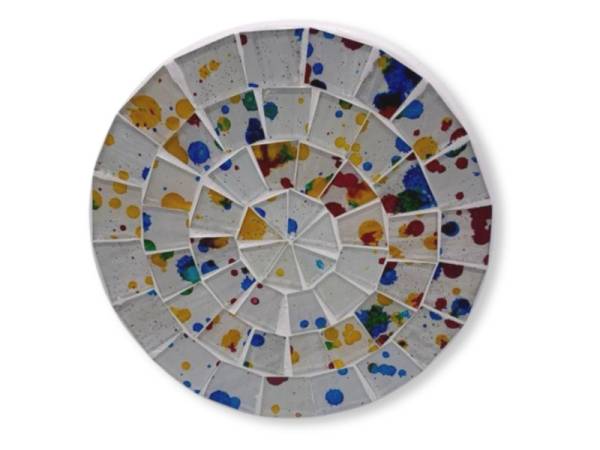 7334064 - Etnico posavasos cristal redondo n 8 10.3cm