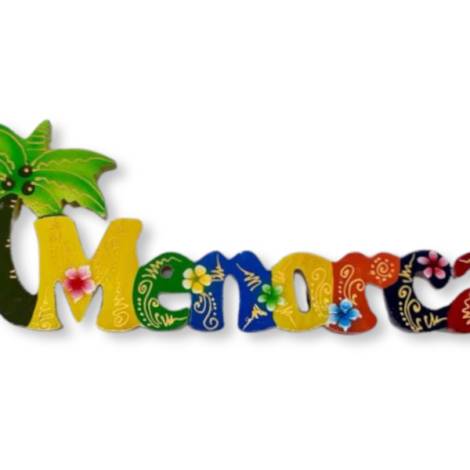 7334091 - Etnico iman colores palmeras menorca n 7