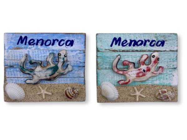 7334114 - Etnico iman gecko madera menorca