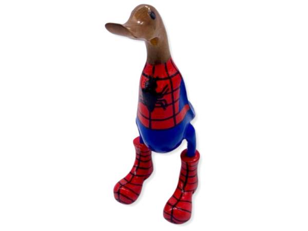 7334259 - Etnico pato madera 35 cm spider