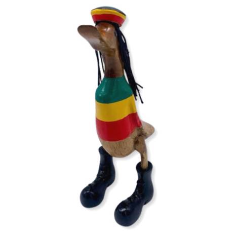 7334267 - Etnico pato madera 35 cm bob