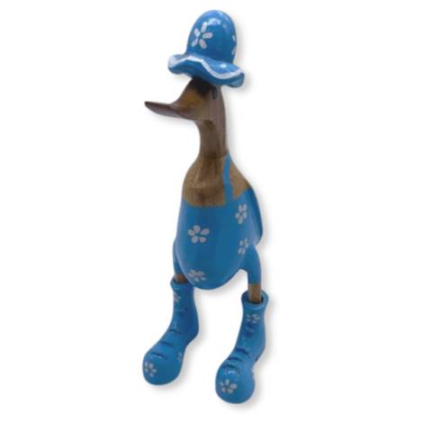 7334268 - Etnico pato madera 35 cm bañador