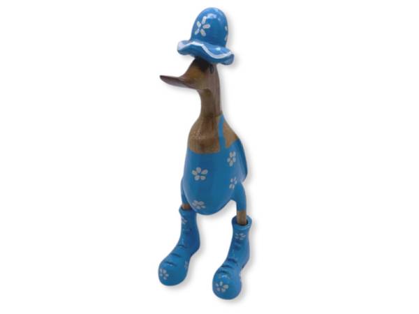 7334268 - Etnico pato madera 35 cm bañador