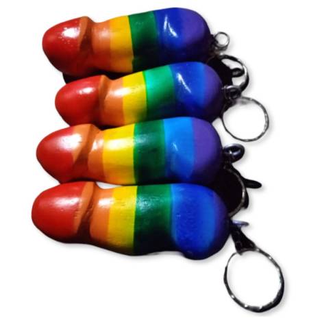 7334287 - Etnico llavero pene gay 8 cm
