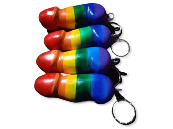 7334287 - Etnico llavero pene gay 8 cm