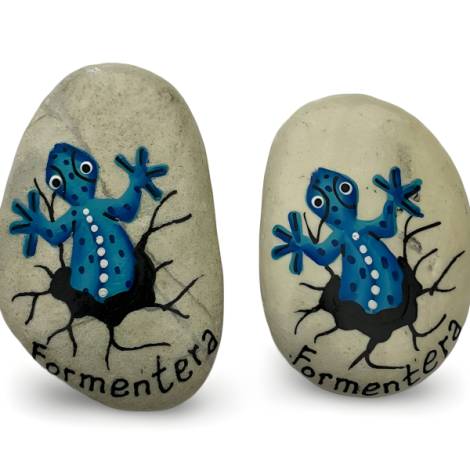 7334363 - Etnico iman piedra gecko Formentera