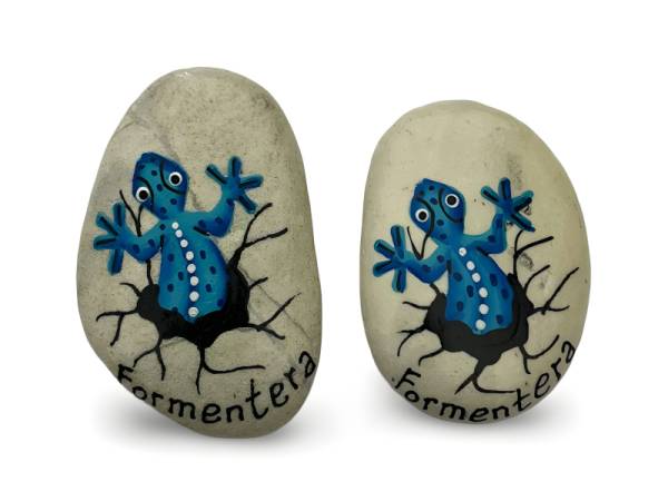 7334363 - Etnico iman piedra gecko Formentera