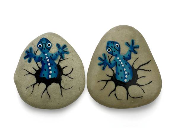 7334364 - Etnico iman piedra gecko