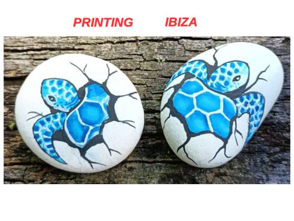 7334367 - Etnico iman piedra tortuga ibiza