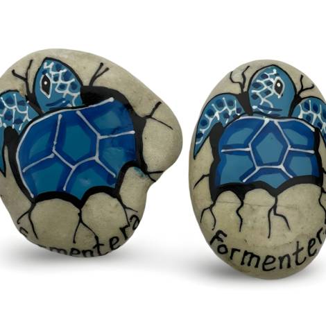 7334368 - Etnico iman piedra tortuga Formentera