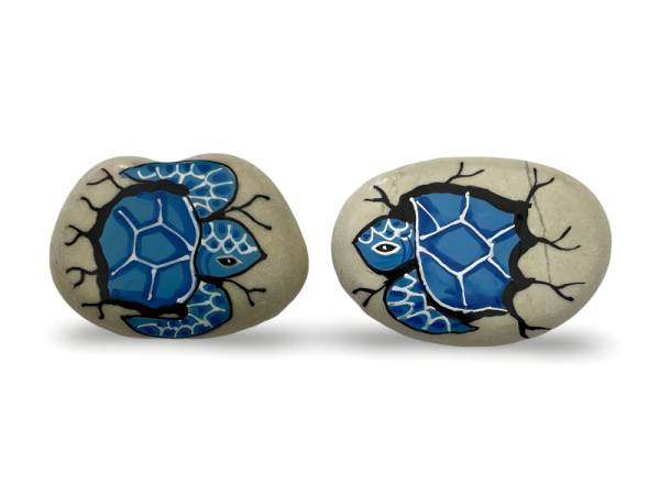 7334369 - Etnico iman piedra tortuga